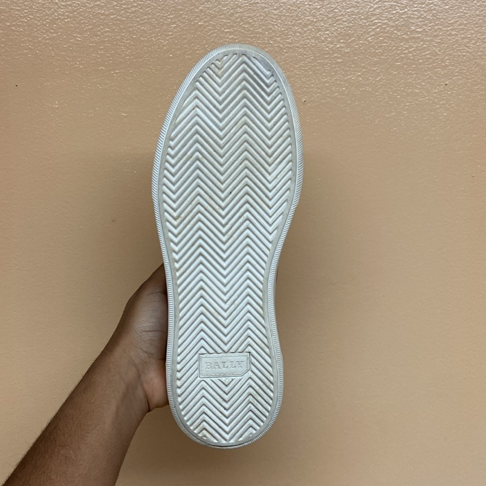 BALLY Moony Croc Embossed Leather Sneakers - Picture 10 of 17